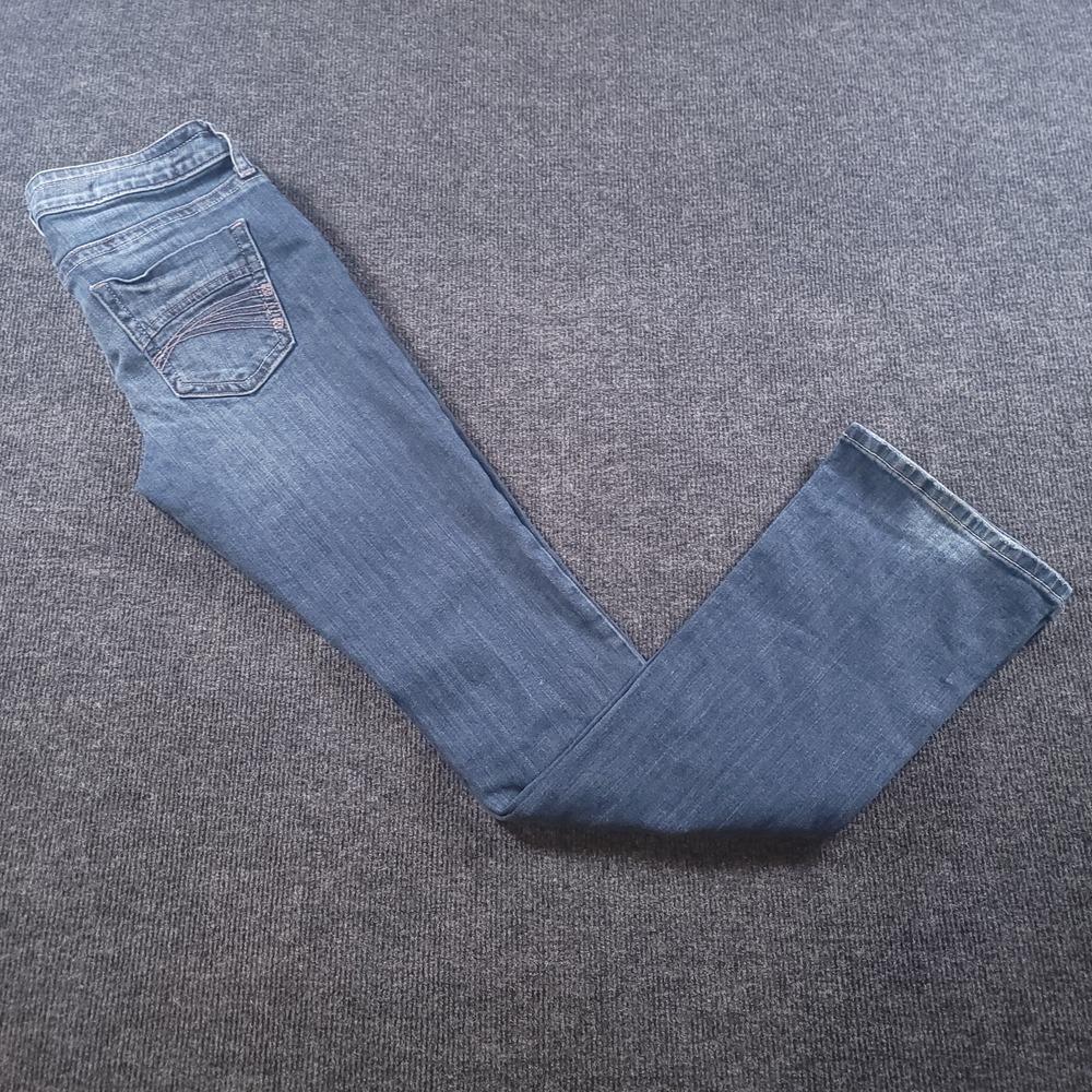 Decree Bootcut‎ Jeans Womens Size 5 Dark Wash Stretch Denim